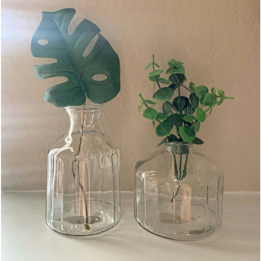 Target bullseye Bud Vases